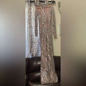 Fashion Nova Pink Sequin Top